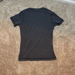 Lululemon Men’s black striped tshirt